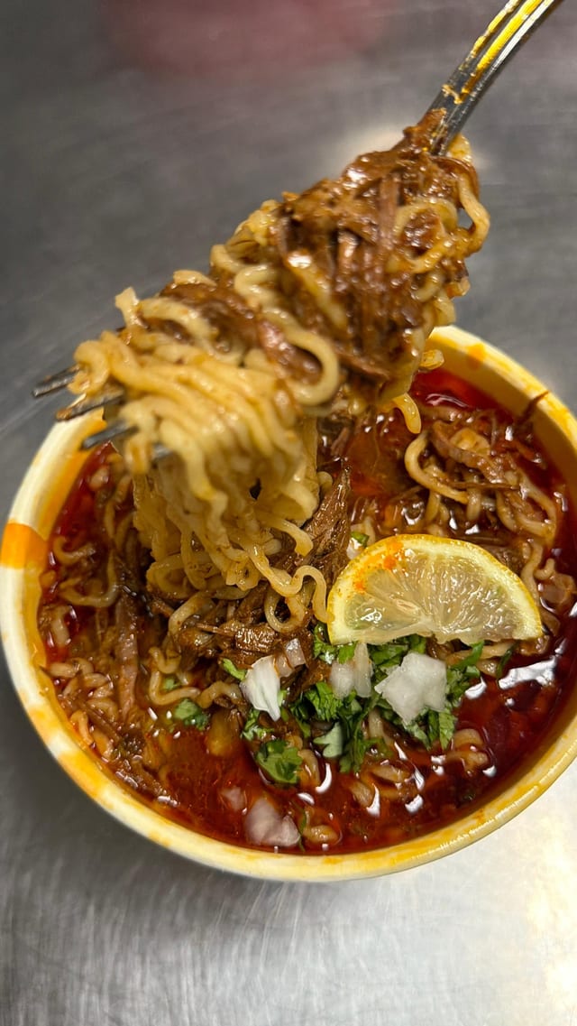 Birria Ramen Cup.