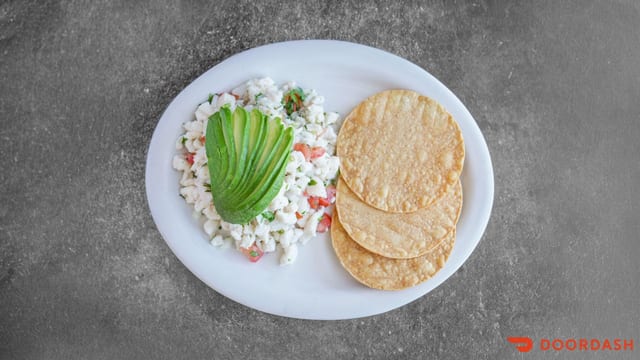 Tostada Ceviche-Fish.