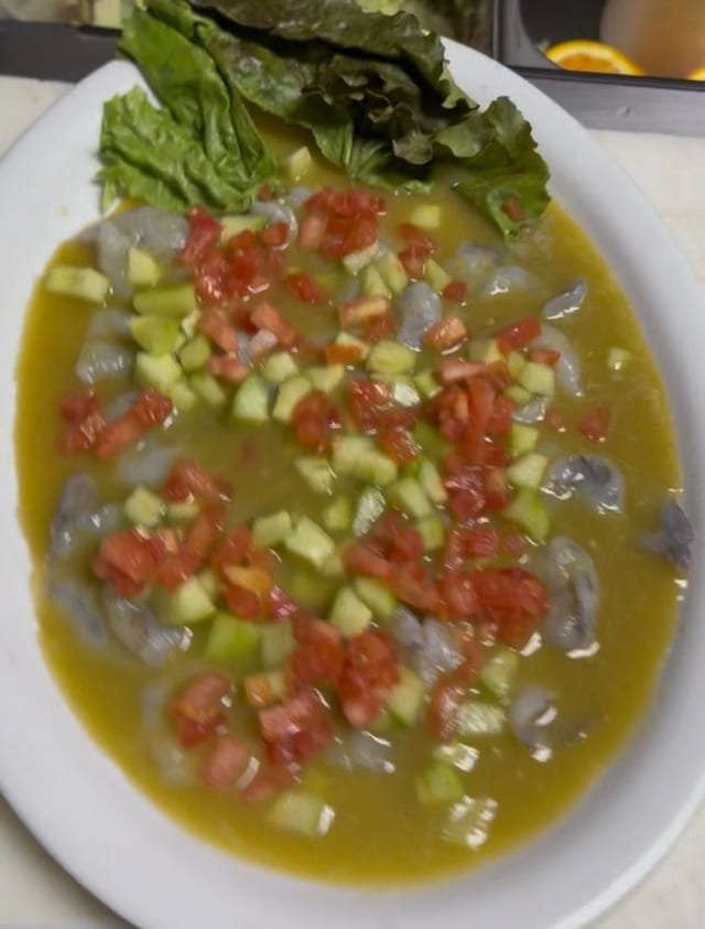Aguachiles Half Order.