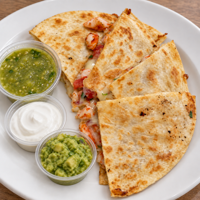 Quesadilla Shrimp.