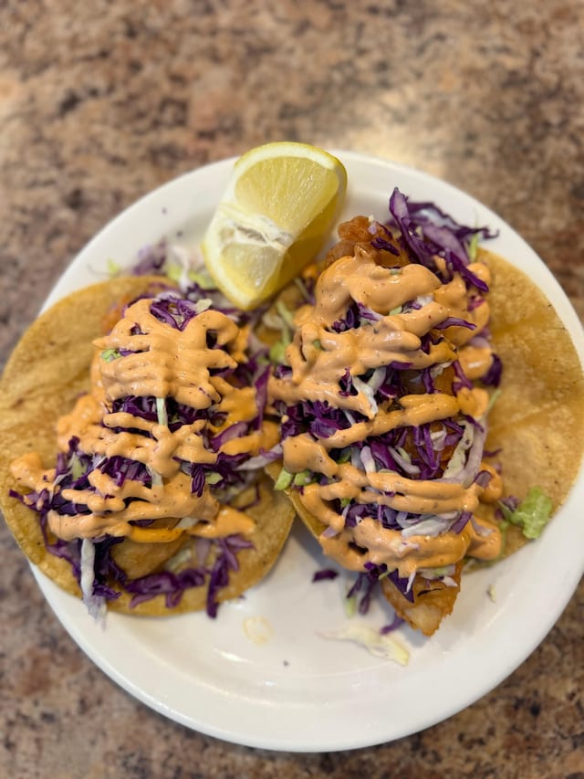 Large 2 Tacos Capeados.